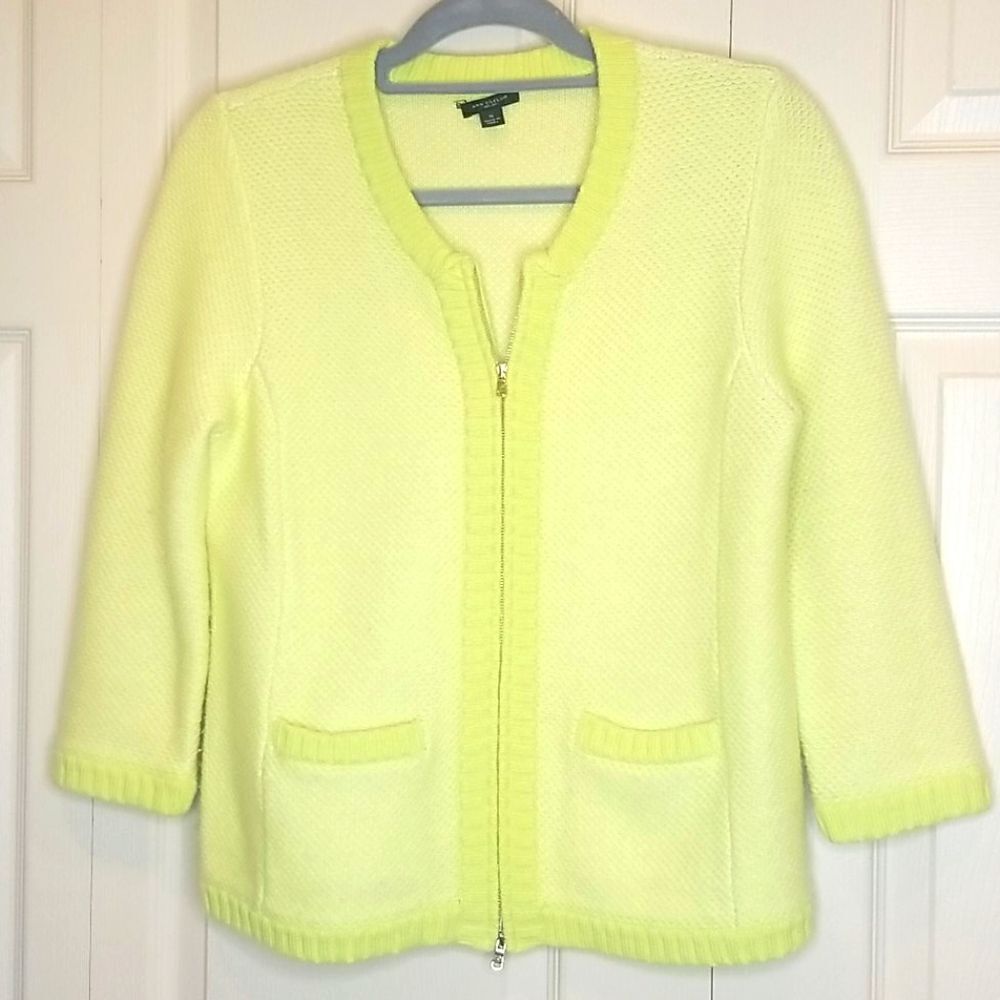 ANN TAYLOR Wool/Modal Cardigan Size Small - Picture 7 of 7